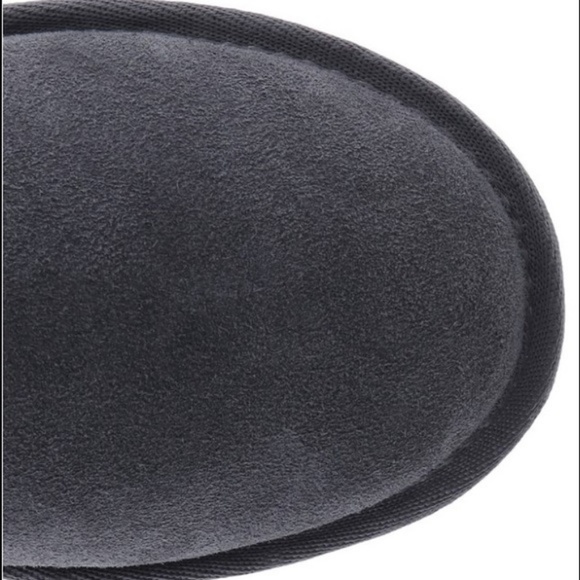 Like New gray suede wool warm boots - Picture 3 of 4